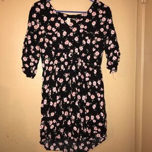 short floral dress